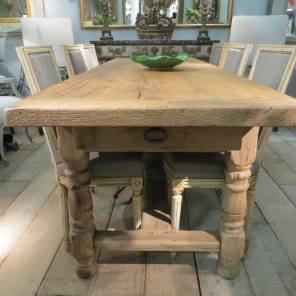 A French 19th Century Oak Table
